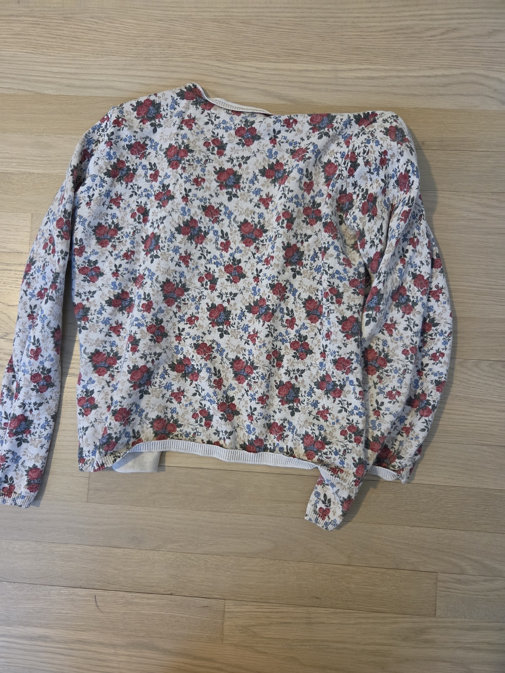 Ralph Lauren Floral Scoop Neck Tank Top And Cardigan Set - Picture 9 of 9